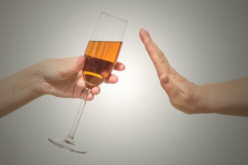 opustitev alkohola